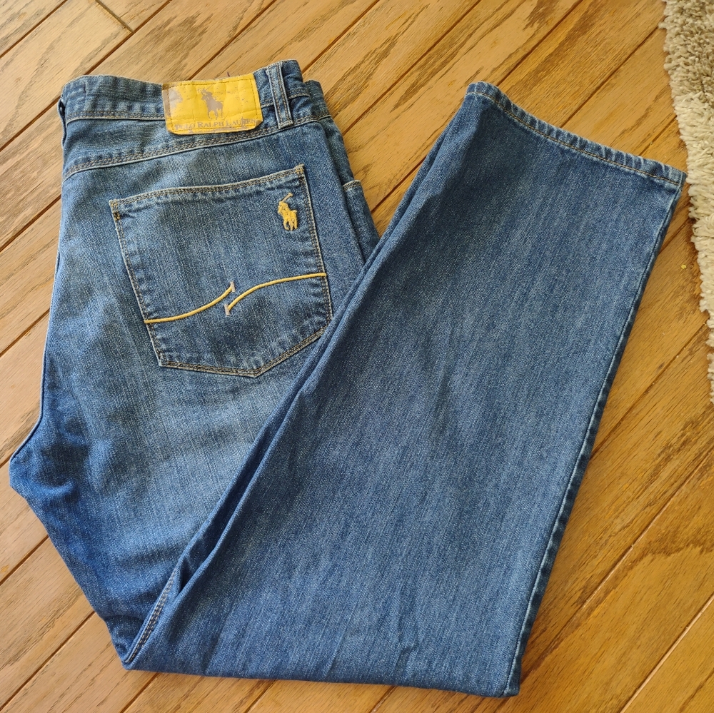 Mens Ralph Lauren Polo 42x34 jeans